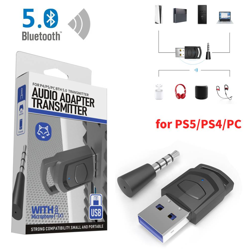 Bluetooth Headset On Ear - Bluetooth Audio Transmitter Wireless Headphone Adapter