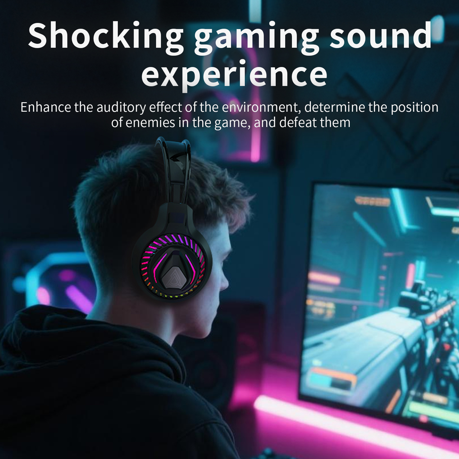 AJAZZ AT120 Bundle: Gaming Key - مراجعة Gaming Headset Rgb وسعره