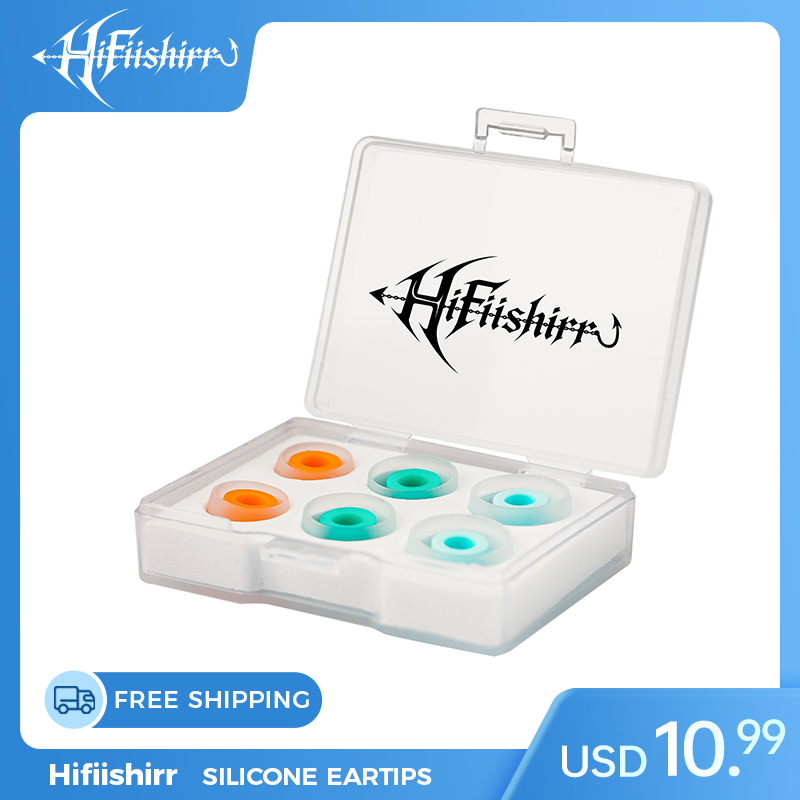 Hifiishirr Candy Color Silicon - مراجعة Silicone Ear Tip Replacement وسعره