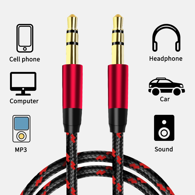 3.5mm Jack Extension Audio Cab - مراجعة Earphone Splitter Jack وسعره