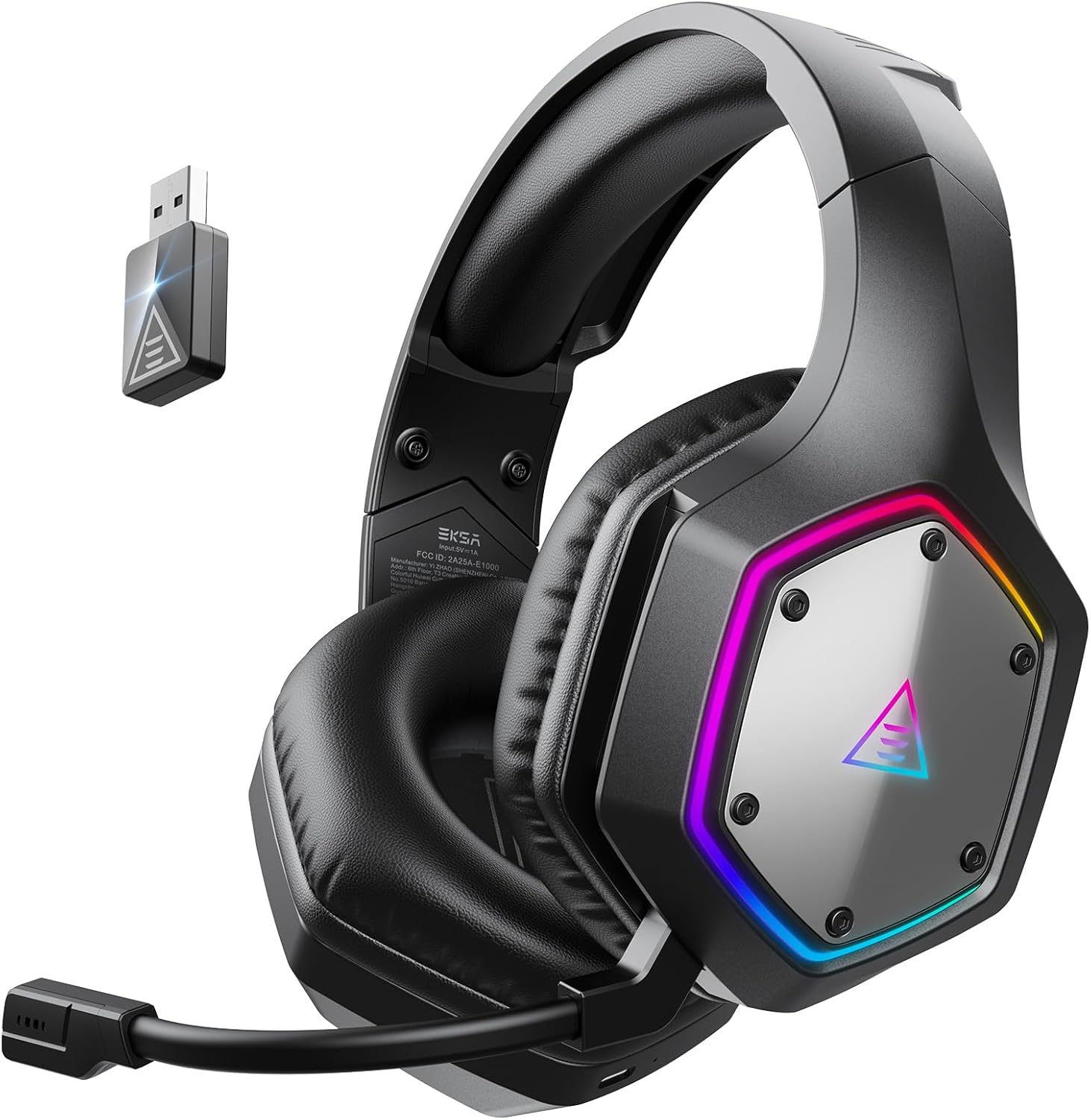 2.4GHz Wireless Gaming Headset - مراجعة Gaming Headset Rgb وسعره