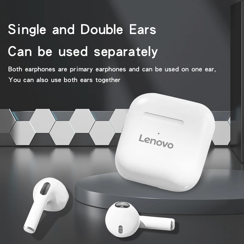 Original Lenovo Pro4 TWS Wirel - مراجعة Bluetooth Headset On Ear وسعره