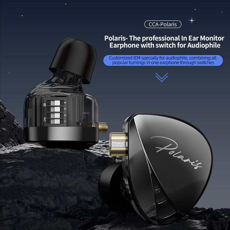 CCA Polaris Earphones HIFI Bas - مراجعة Sports Earphone Hook وسعره