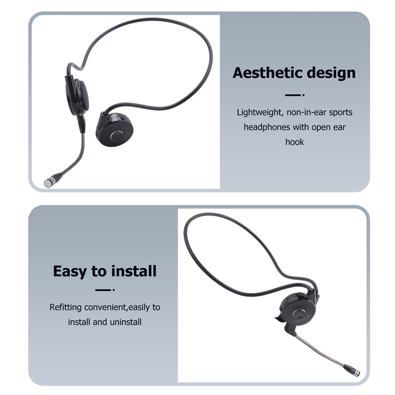 Excellent-Bone Conduction Earp - مراجعة Sports Earphone Hook وسعره