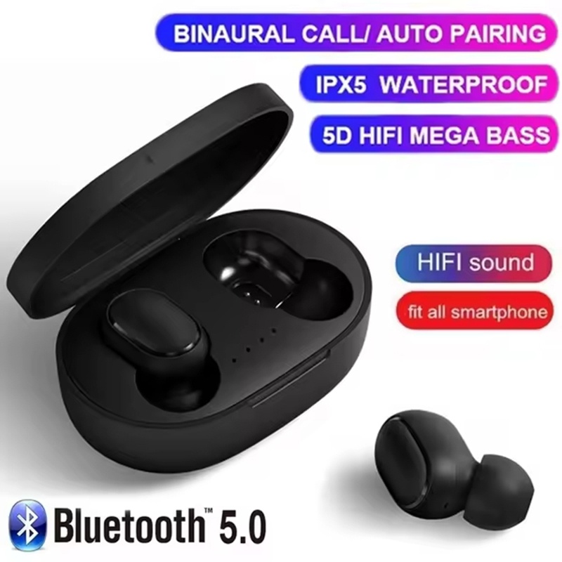 A6S TWS Earphones Wireless Blu - مراجعة Wireless Earbuds Tws وسعره