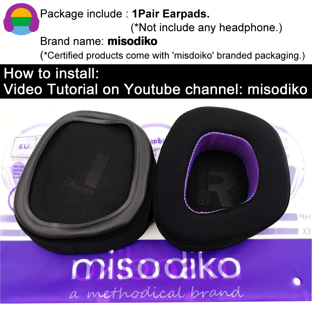 misodiko Upgraded Earpads Repl - مراجعة Gaming Headset Rgb وسعره