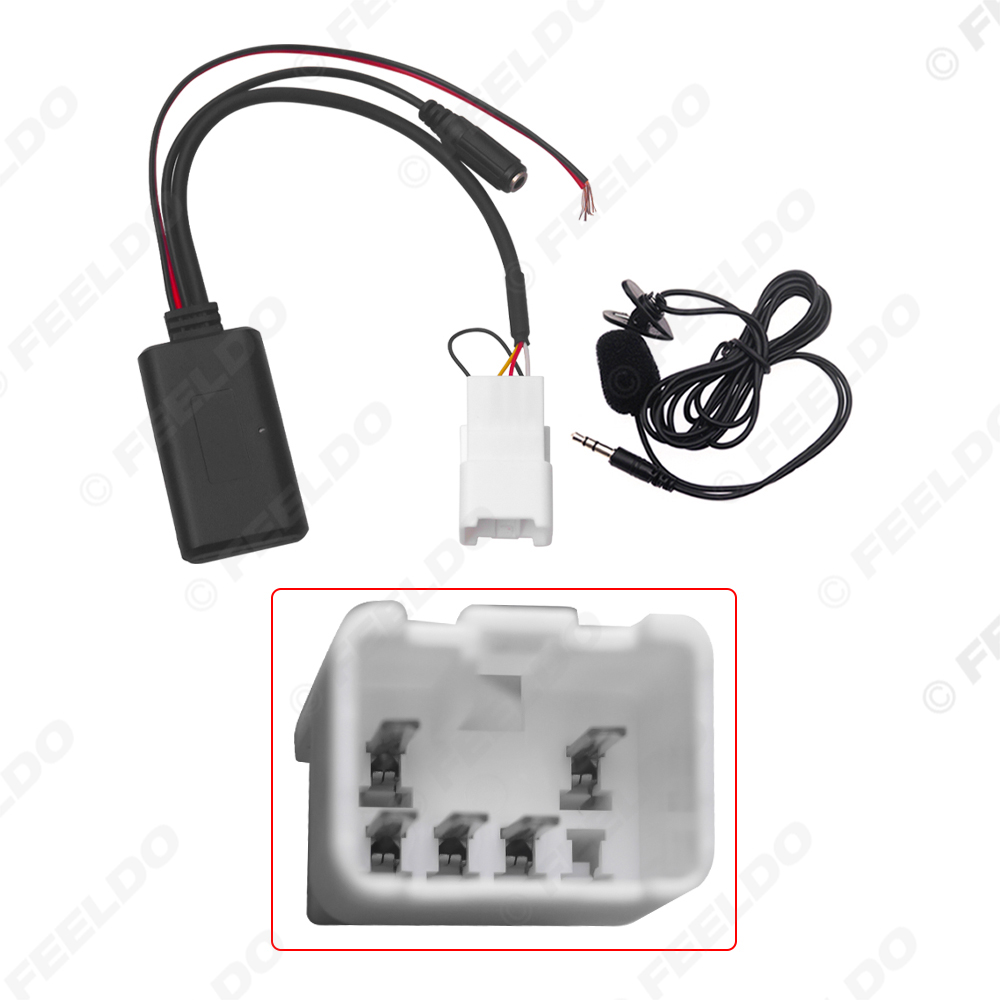 FEELDO 1PC Car 5Pin Wireless B - مراجعة Bluetooth Adapter Receiver وسعره