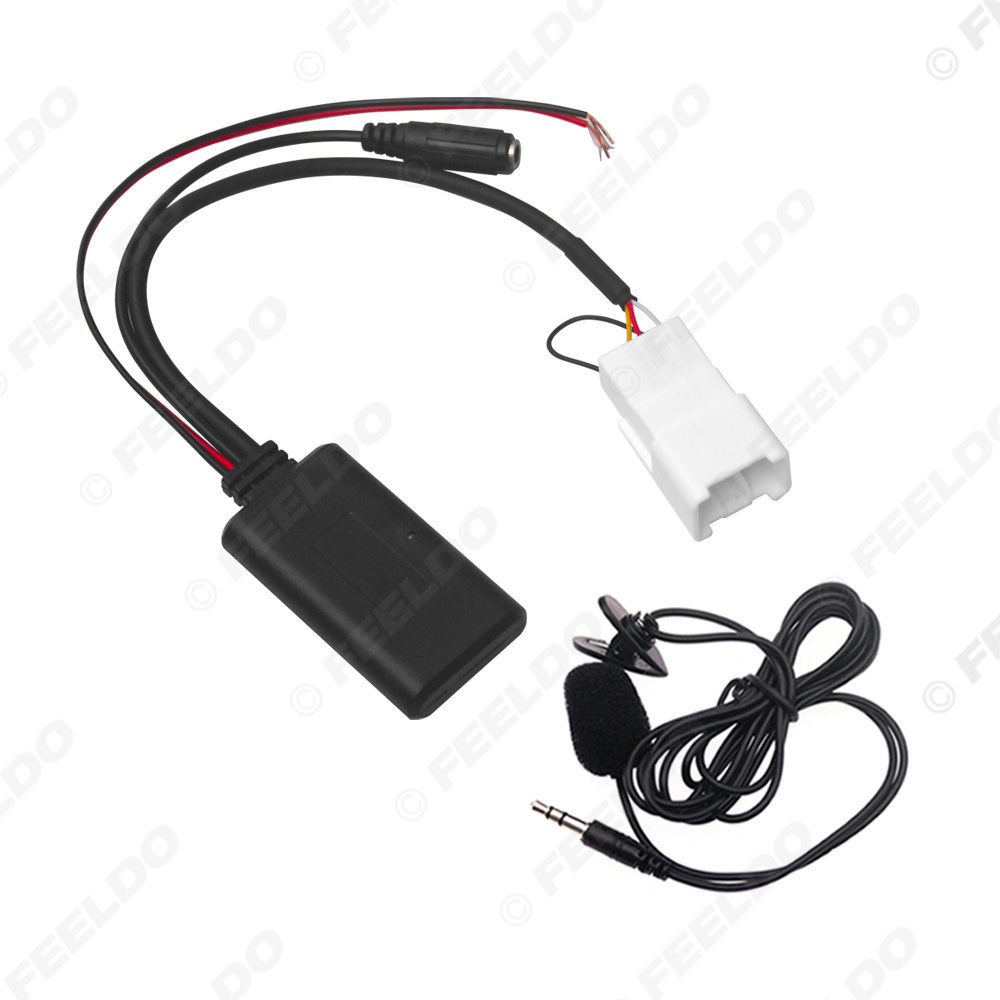 FEELDO 1PC Car 5Pin Wireless B - مراجعة Bluetooth Adapter Receiver وسعره