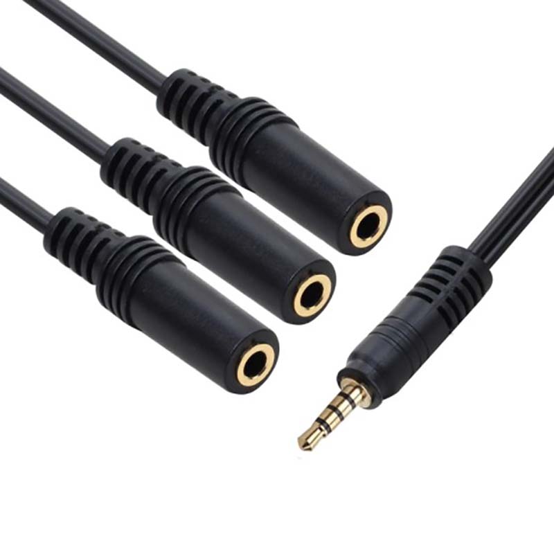 ⭐ 3.5mm 1 Male to 3 Female 3 W - مراجعة Earphone Splitter Jack وسعره