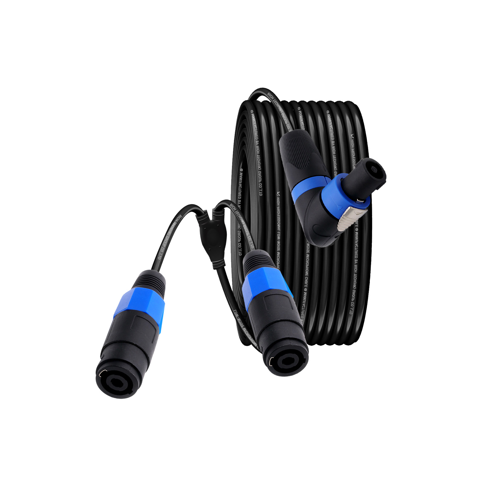 Speakon Splitter Cable,1 to 2  - مراجعة Audio Splitter Y وسعره