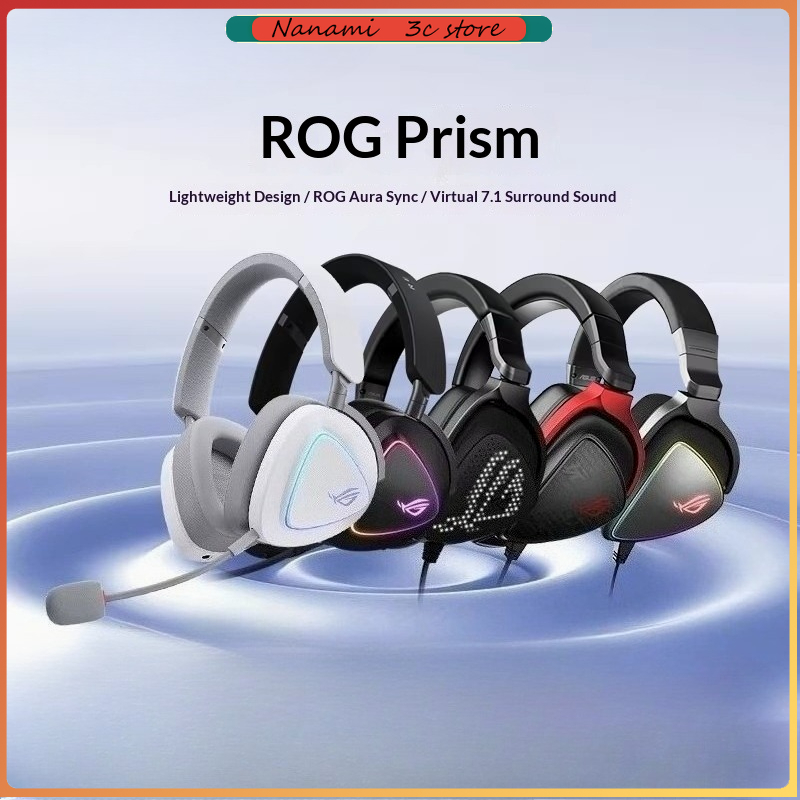 ROG Prism Lightweight Over-Ear - مراجعة Gaming Headset Rgb وسعره