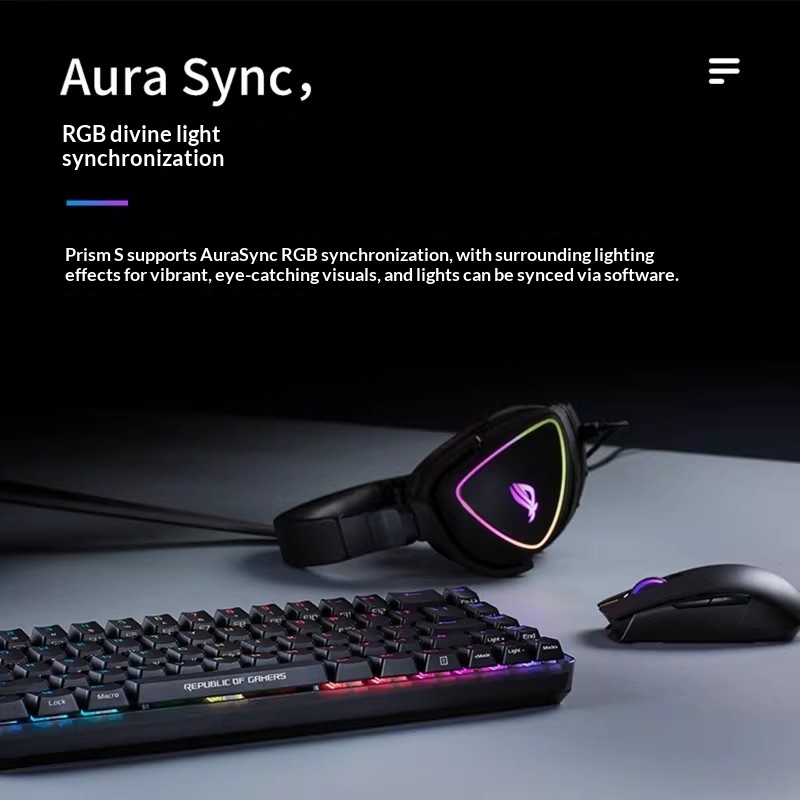 ROG Prism Lightweight Over-Ear - مراجعة Gaming Headset Rgb وسعره