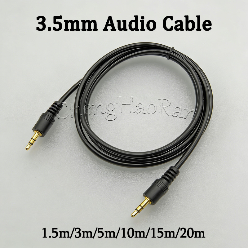 1PC 1.5m/3m/5m/10m/15m/20m 3.5 - مراجعة Cable Extension 3.5 وسعره