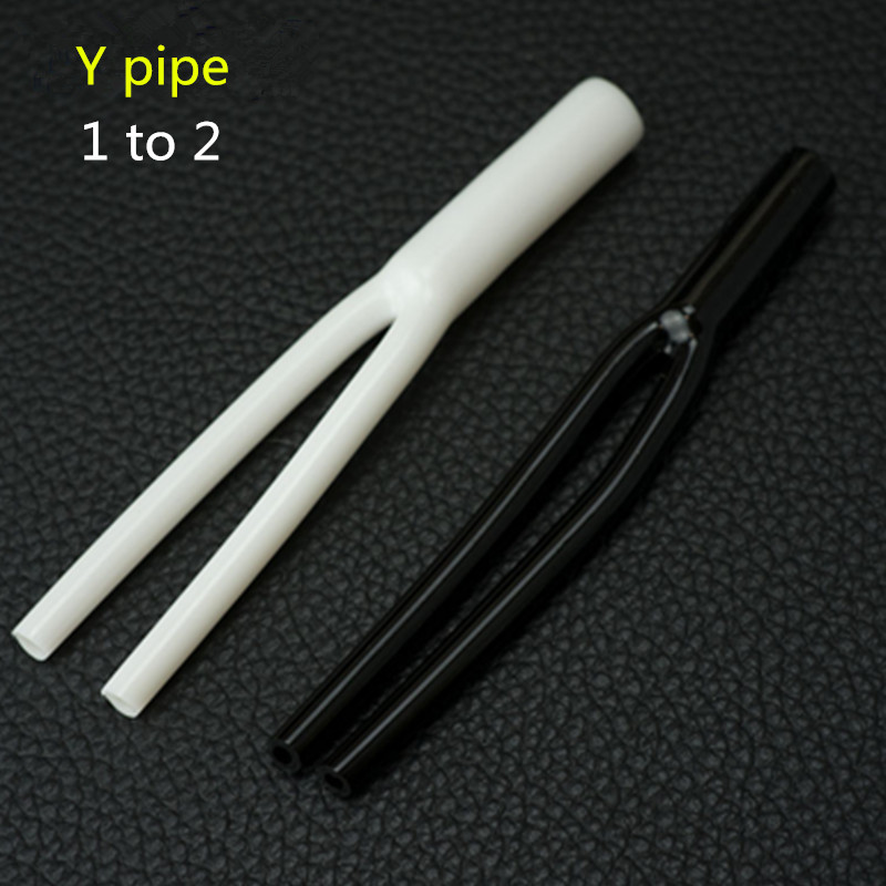 10pcs/lot Soft glue splitter Y - مراجعة Audio Splitter Y وسعره