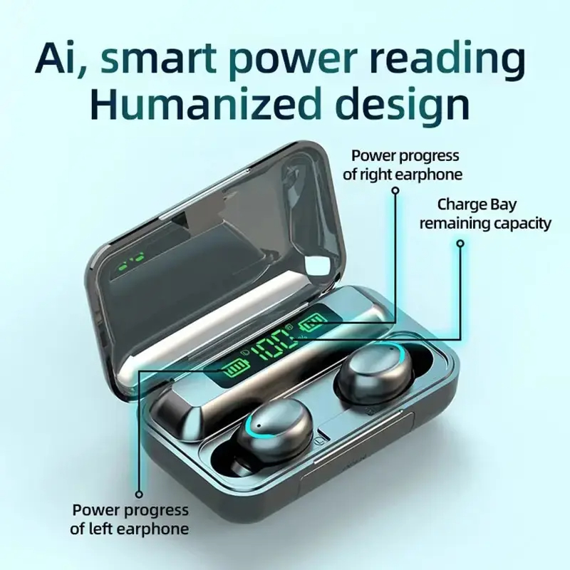 Lenovo F9 Bluetooth Wireless H - مراجعة Earbuds Charging Case وسعره