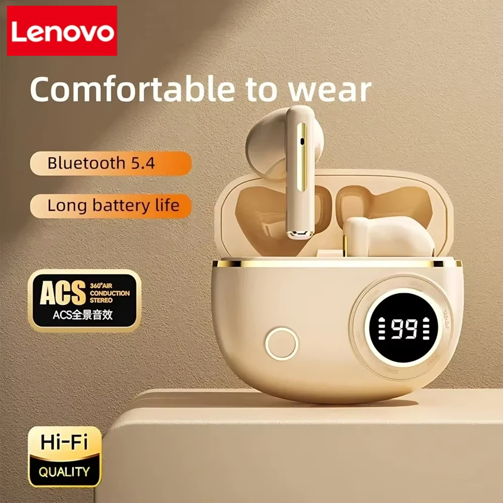 Lenovo TWS Wireless Bluetooth  - مراجعة Noise Cancelling Headphone وسعره