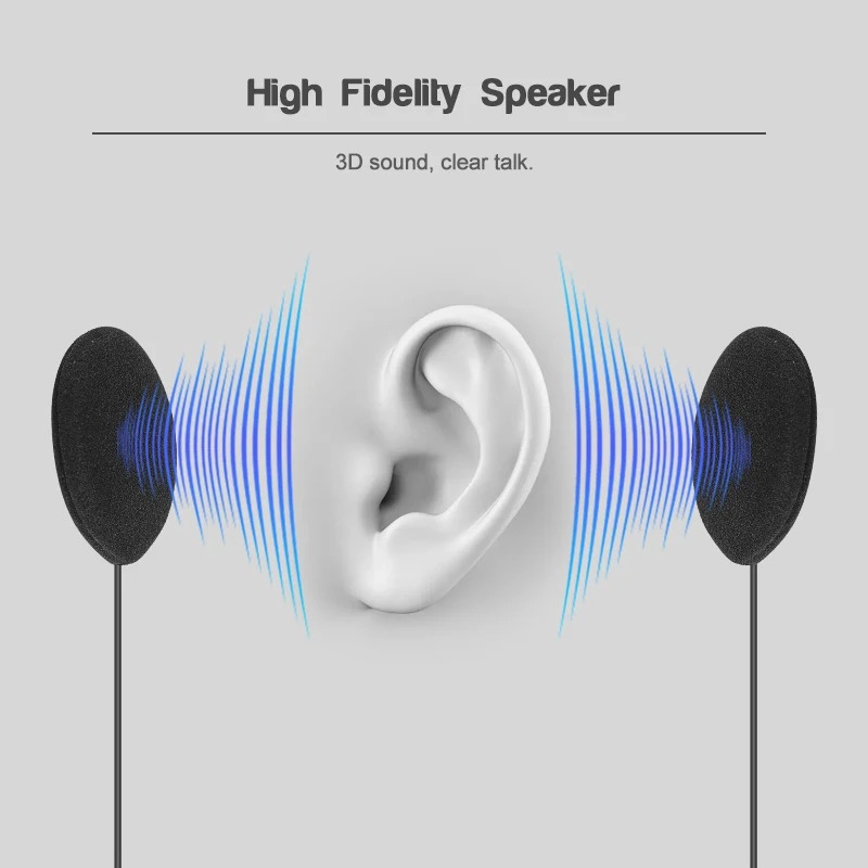 EJEAS V6 PRO+ Motorcycle Helme - مراجعة Usb C Earphone وسعره