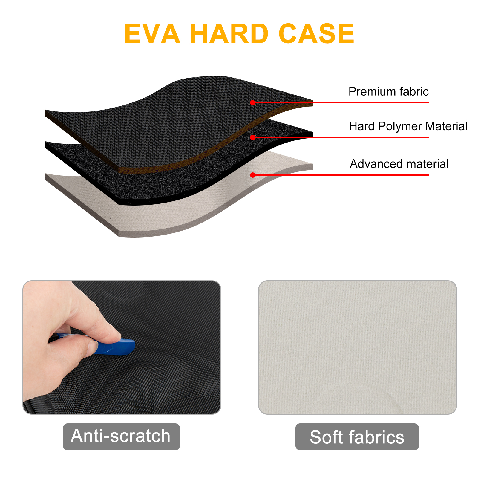New Portable Hard EVA Protecti - مراجعة Headphone Case Hard وسعره