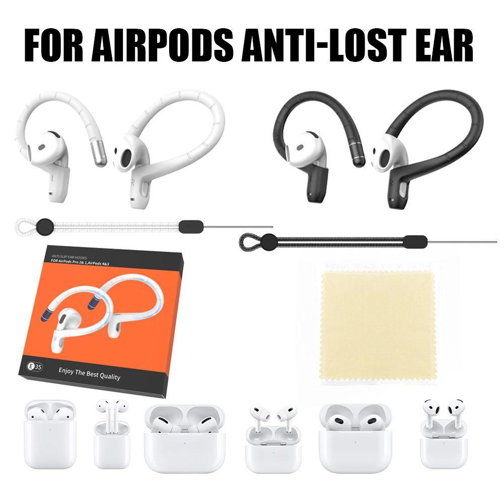 For Airpods 1/2/3/4/pro/pro 2  - مراجعة Sports Earphone Hook وسعره
