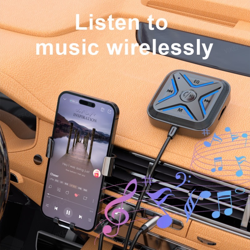 Universally Bluetooth 5.3 Car  - مراجعة Bluetooth Adapter Receiver وسعره