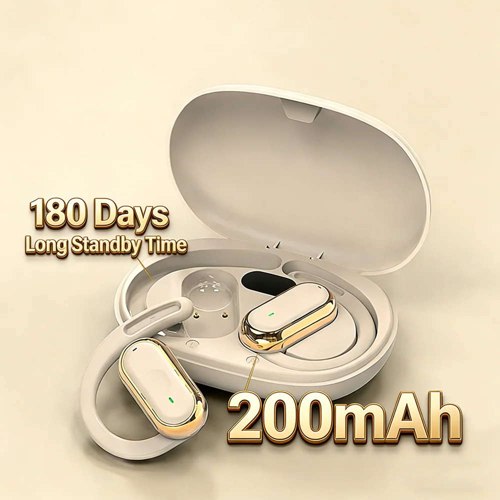 KEBIDUMEI Open-Ear Bluetooth 5 - مراجعة Sports Earphone Hook وسعره