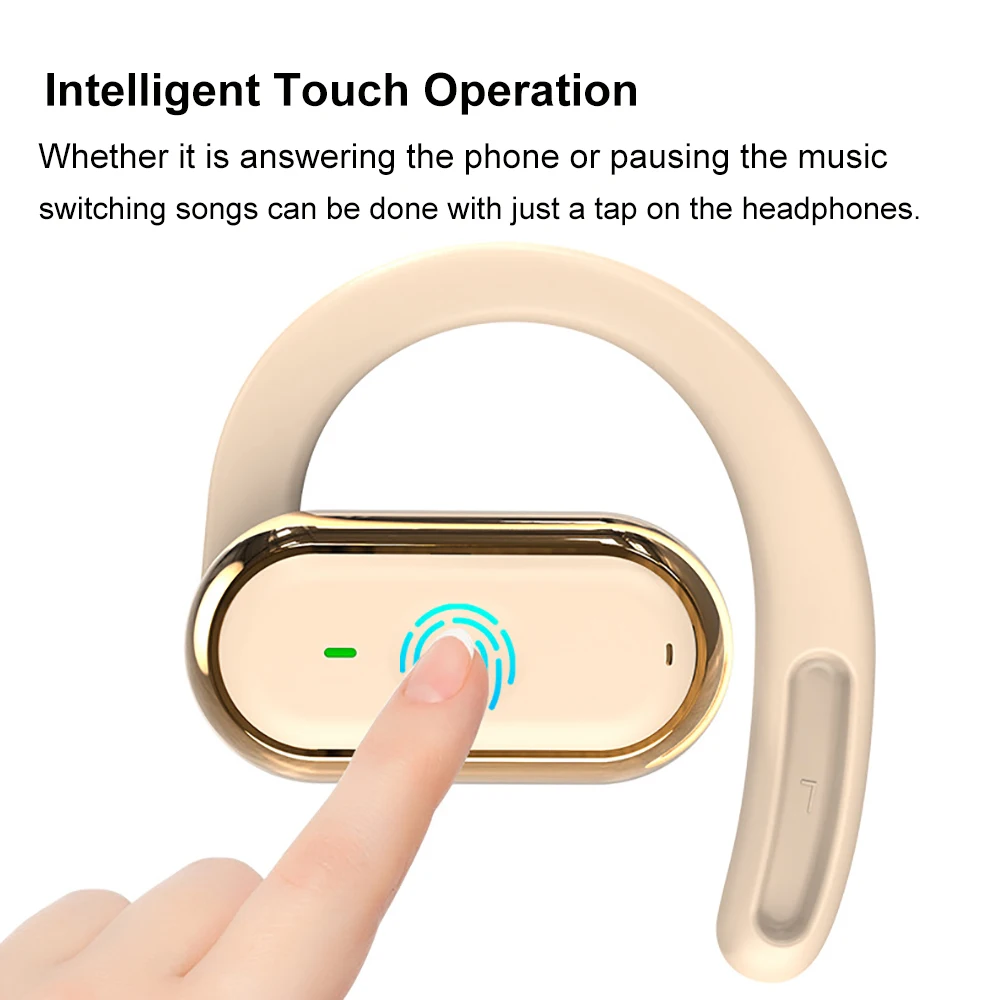 KEBIDUMEI Open-Ear Bluetooth 5 - مراجعة Sports Earphone Hook وسعره