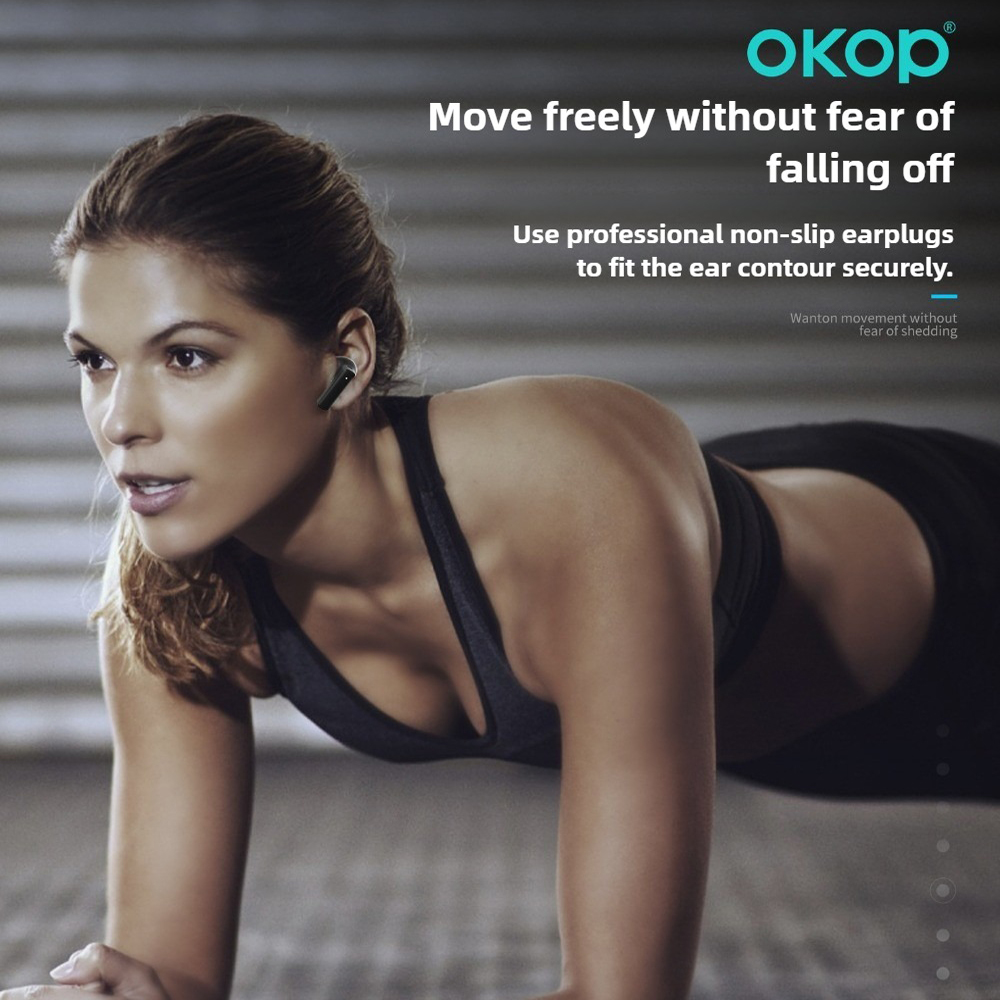 OKOP AI Headset,Wireless Bluet - مراجعة Usb C Earphone وسعره