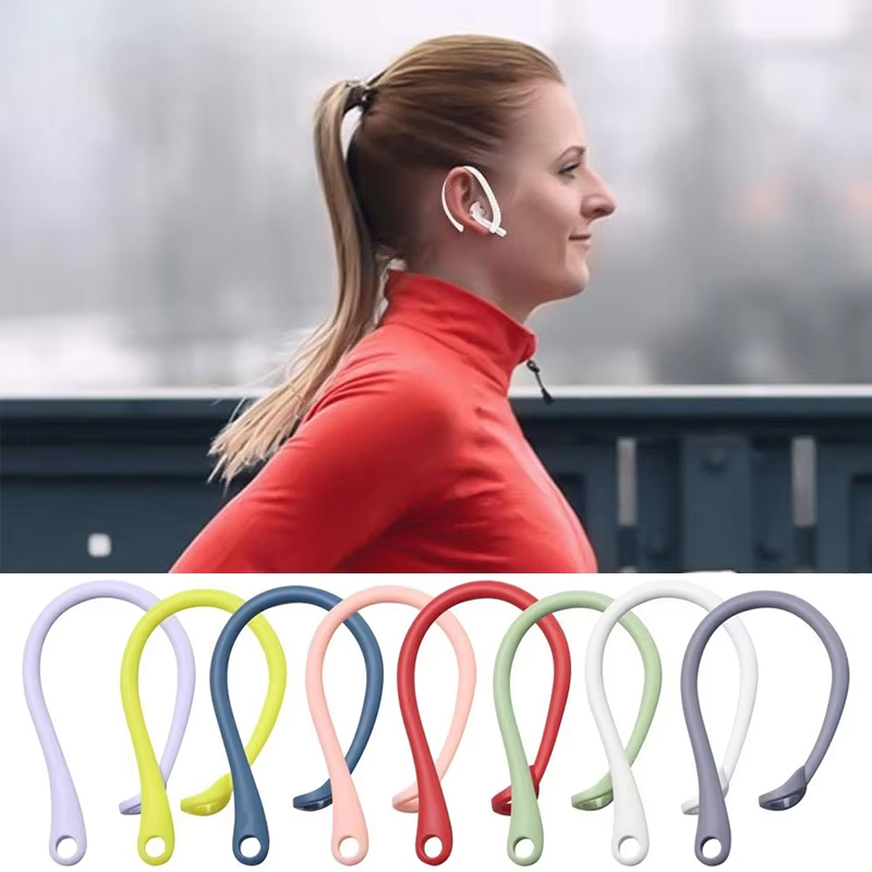 1 Pair Silicone Anti-lost Sili - مراجعة Sports Earphone Hook وسعره