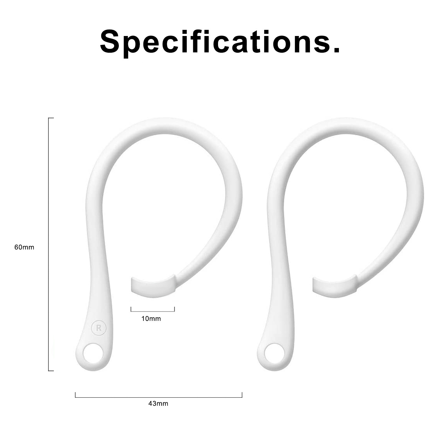 1 Pair Silicone Anti-lost Sili - مراجعة Sports Earphone Hook وسعره