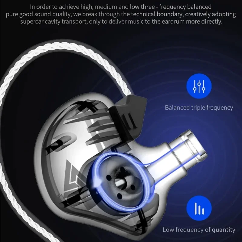 CK5 Dynamic Copper Driver HiFi - مراجعة Wired Earphone Mic وسعره