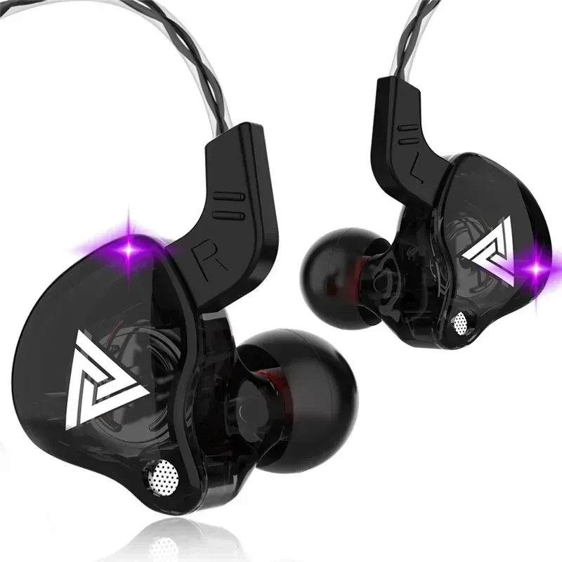 Original QKZ AK6 Copper Driver - مراجعة Audiophile Headphone Wired وسعره