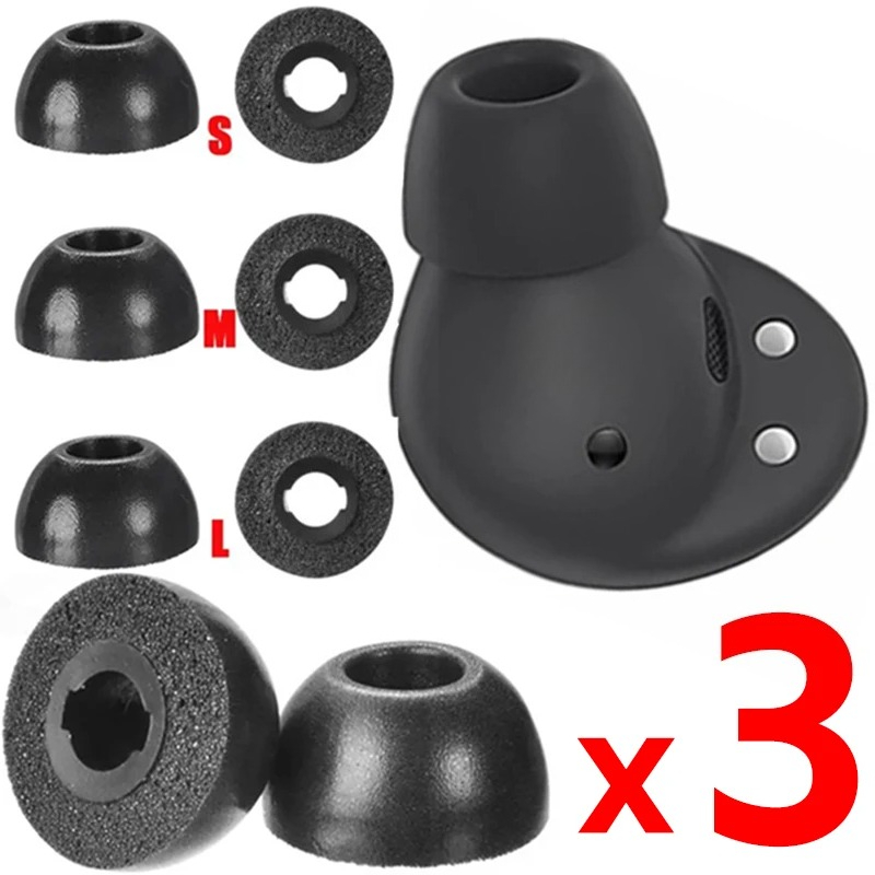 For Samsung Galaxy Buds Pro An - مراجعة Silicone Ear Tip Replacement وسعره