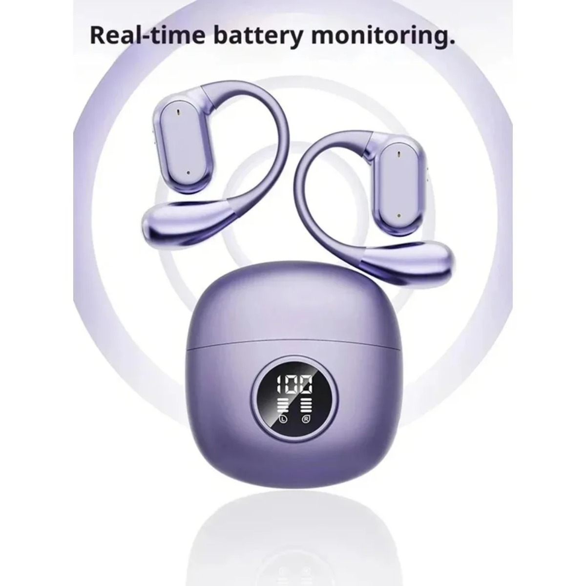 Lenovo Bluetooth 5.4 Ear Hook  - مراجعة Wireless Earbuds Tws وسعره
