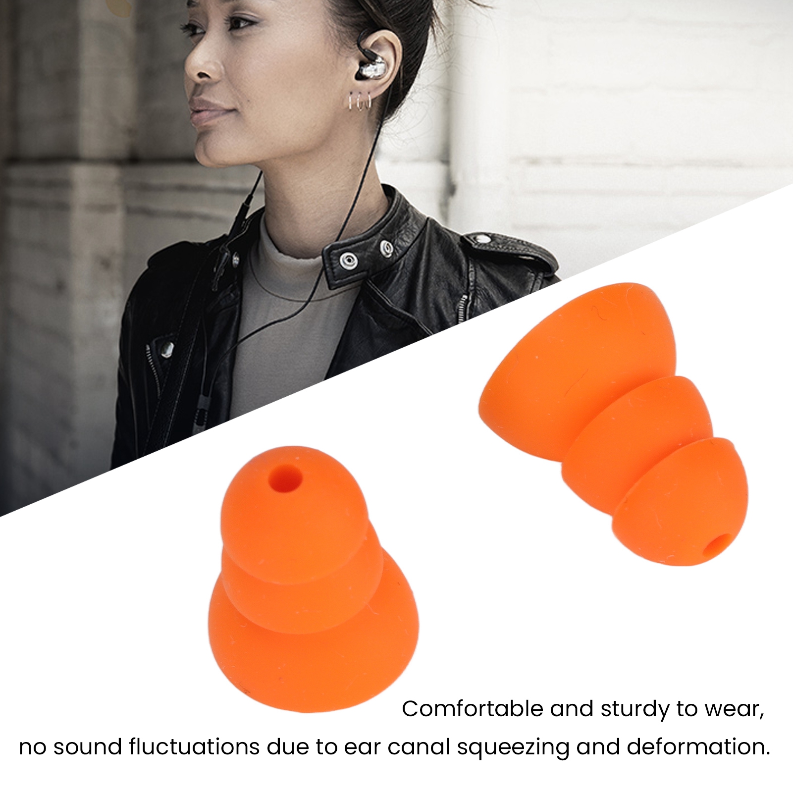 Replacement Orange Replaceable - مراجعة Silicone Ear Tip Replacement وسعره