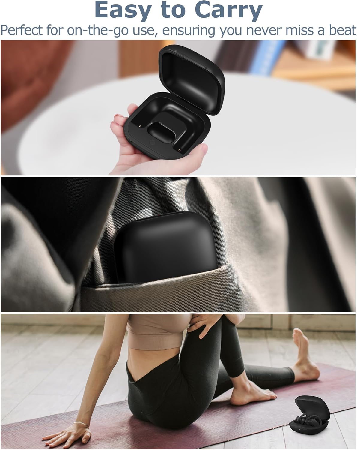 Replacement Charging Case For  - مراجعة Earbuds Charging Case وسعره
