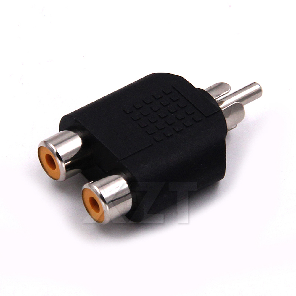 3.5mm Stereo Male To 2 RCA Fem - مراجعة Earphone Splitter Jack وسعره