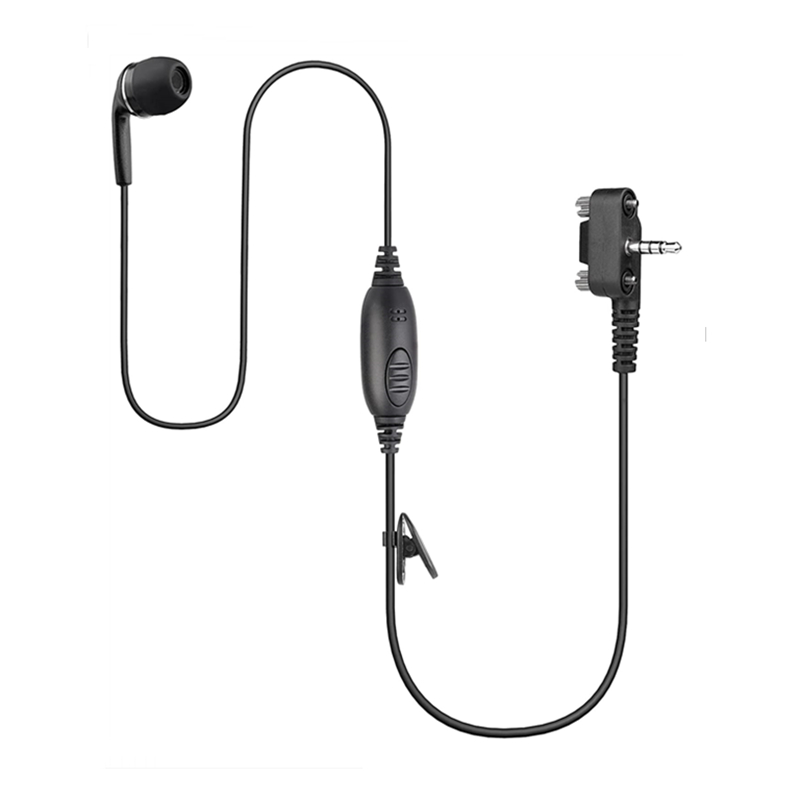 Rubber Earpiece and Mic Headse - مراجعة Wired Earphone Mic وسعره