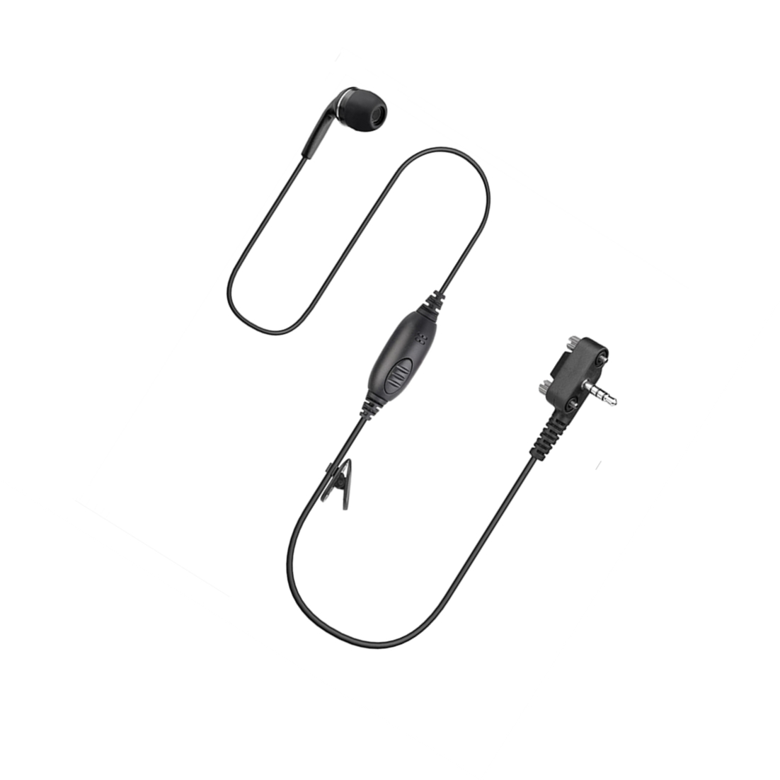 Rubber Earpiece and Mic Headse - مراجعة Wired Earphone Mic وسعره