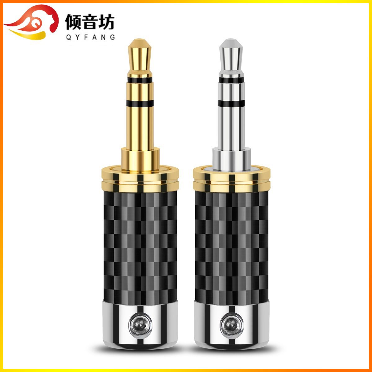 QYFANG 3.5mm 3 Pole Stereo Met - مراجعة Audiophile Headphone Wired وسعره