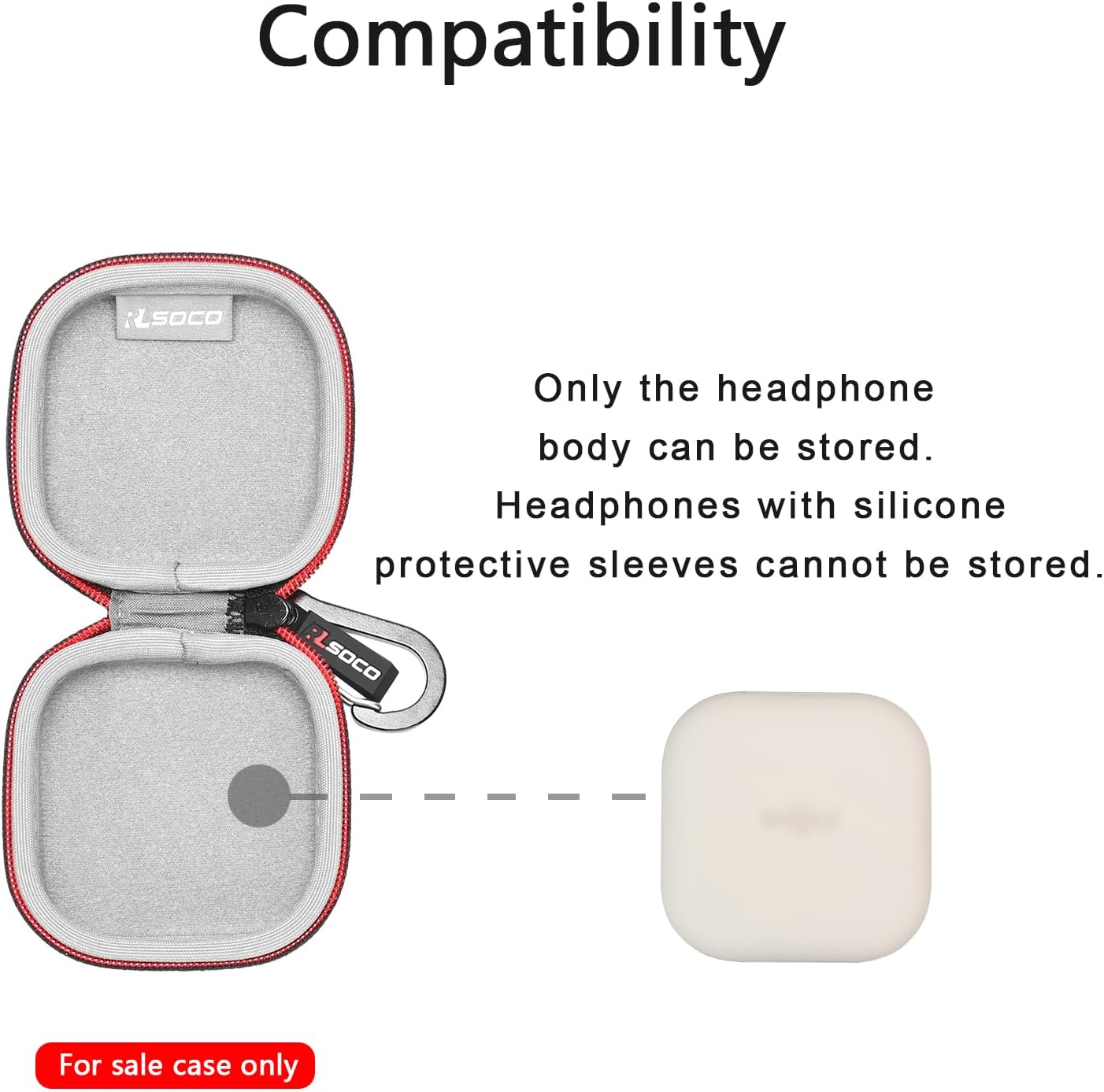 RLSOCO Hard Case for SHOKZ NEW - مراجعة Headphone Case Hard وسعره
