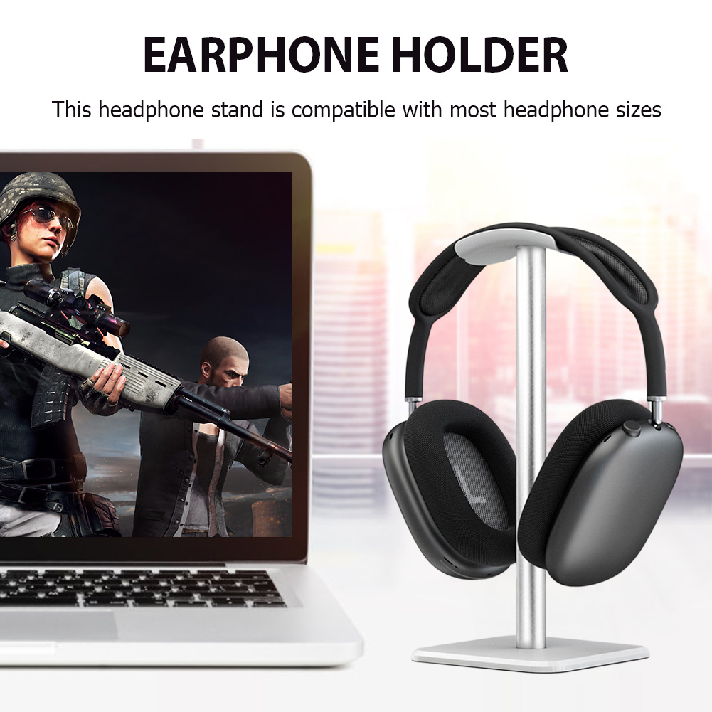 Headphone Holder Rack Aluminiu - مراجعة Headphone Stand Desk وسعره