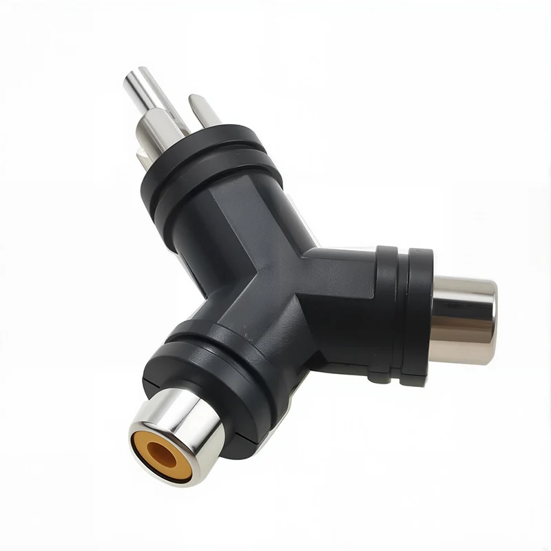 5pcs RCA Jack Female To Male P - مراجعة Audio Splitter Y وسعره