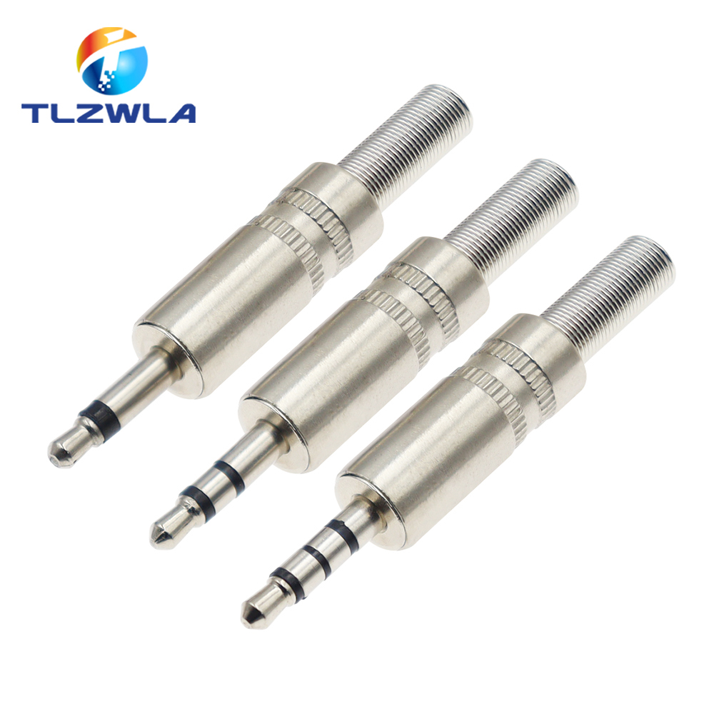 5PCS Metal Repair 3.5mm Male H - مراجعة Cable Extension 3.5 وسعره