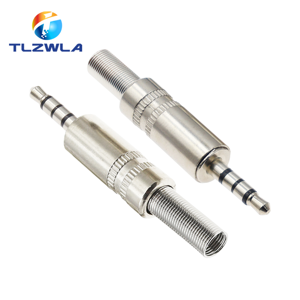 5PCS Metal Repair 3.5mm Male H - مراجعة Cable Extension 3.5 وسعره