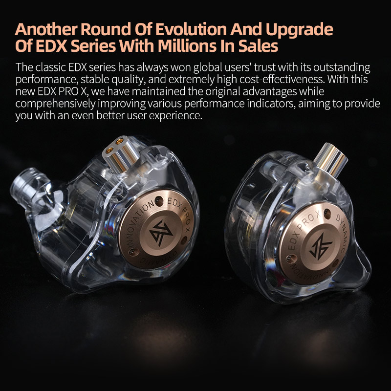 KZ EDX Pro X dynamic driving h - مراجعة Sports Earphone Hook وسعره
