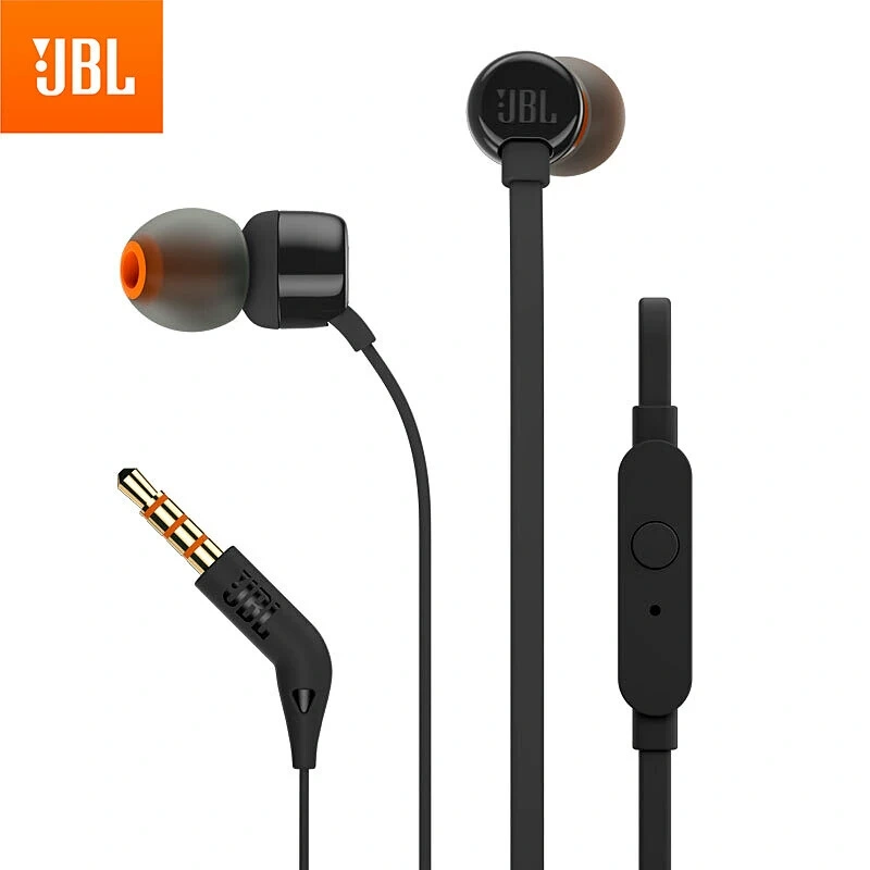 JBL T110 Wired In Ear Headphon - مراجعة Wired Earphone Mic وسعره