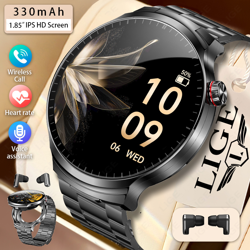 New Smart Watch BT Call Wirele - مراجعة Wireless Earbuds Tws وسعره