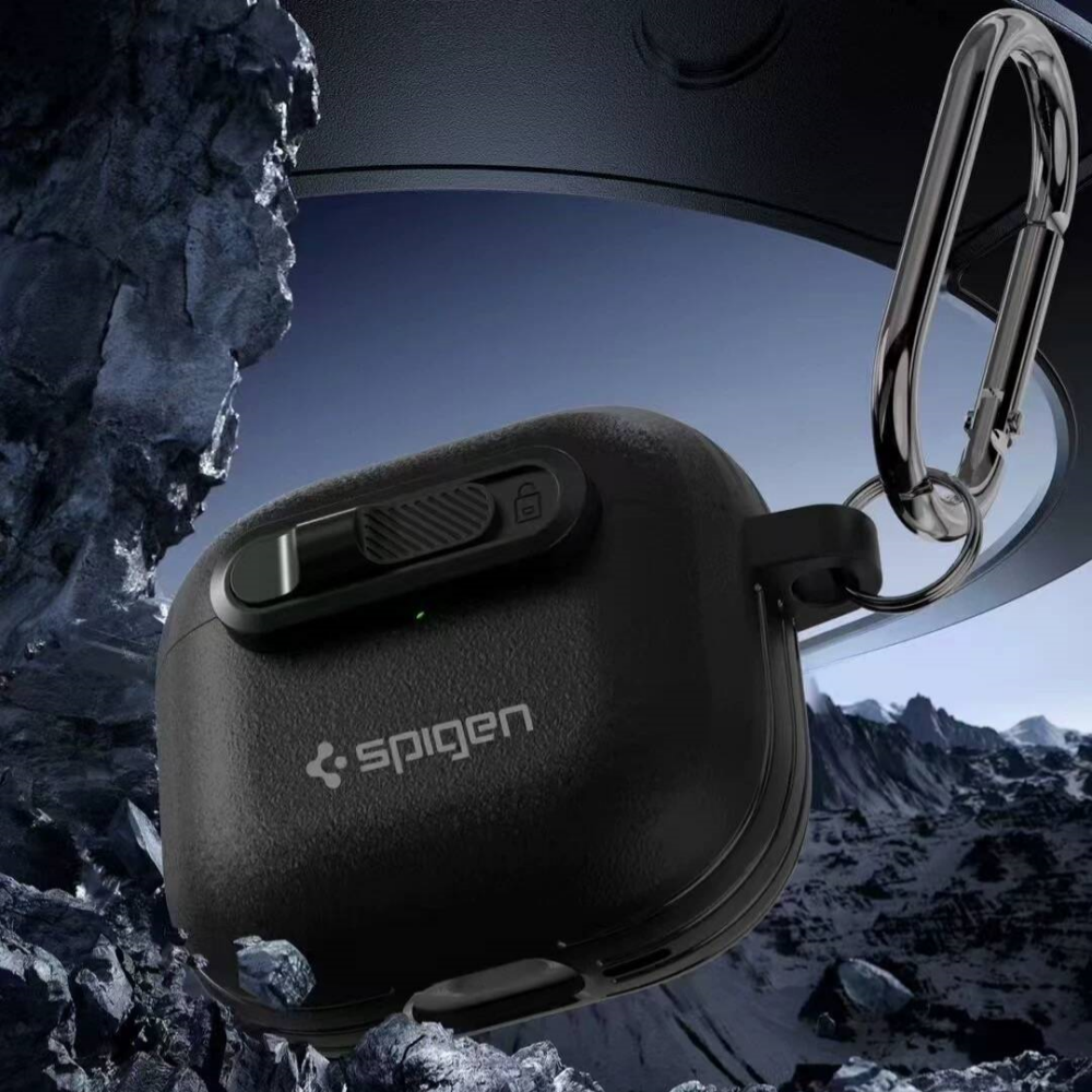Original Spigen Earphone Case  - مراجعة Headphone Case Hard وسعره