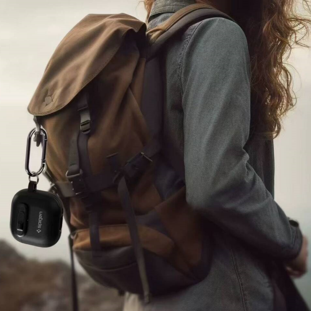 Original Spigen Earphone Case  - مراجعة Headphone Case Hard وسعره