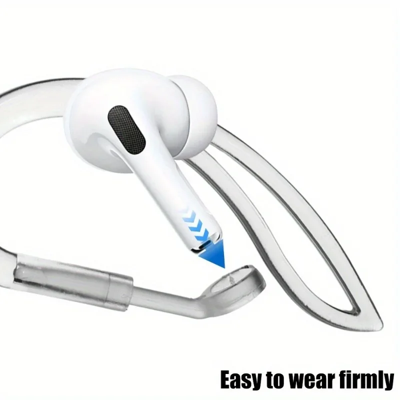 1/2pair Transparent Ear Hook F - مراجعة Sports Earphone Hook وسعره